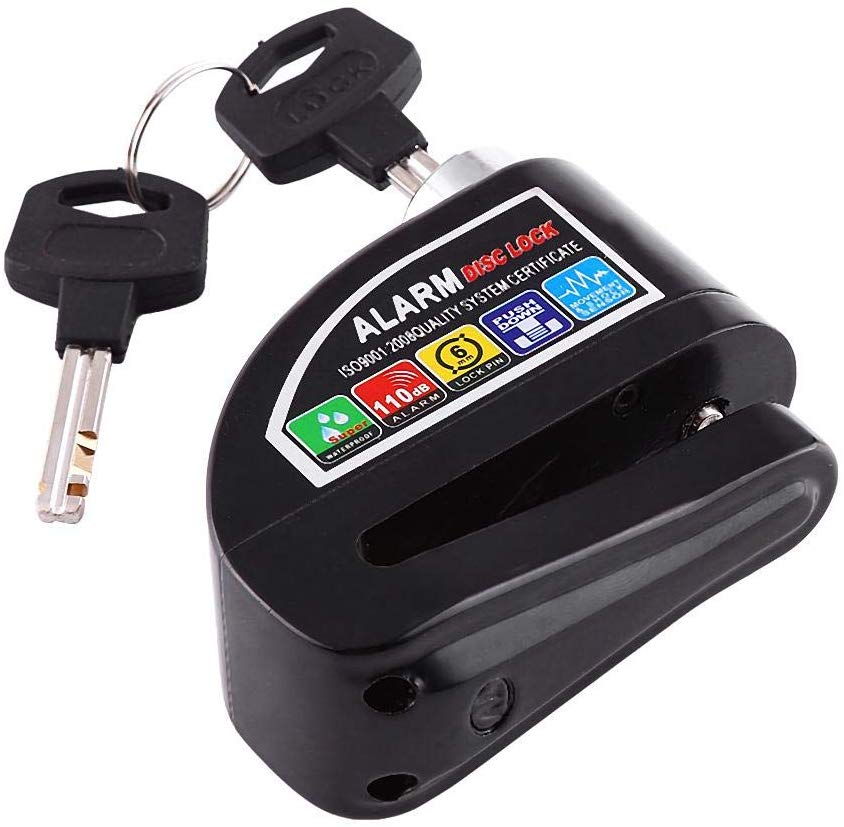 Candado de disco de alarma antirrobo, sistema de alarma de