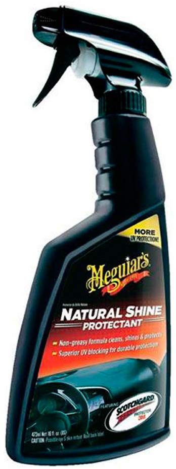 Meguiar´s G4116 Natural Shine Abrillantador de Tableros, 473ml