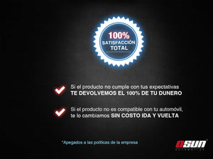 Par de Faros de LED diseño Cuadrado con 18W de Luz Concentrada de Alta Intensidad con 6 Leds tipo 3030 unico con laterales 100% de metal